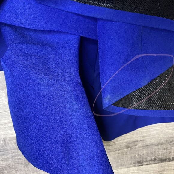 Royal Blue Long Formal Sleeveless Dress Prom Gown - Picture 12 of 12